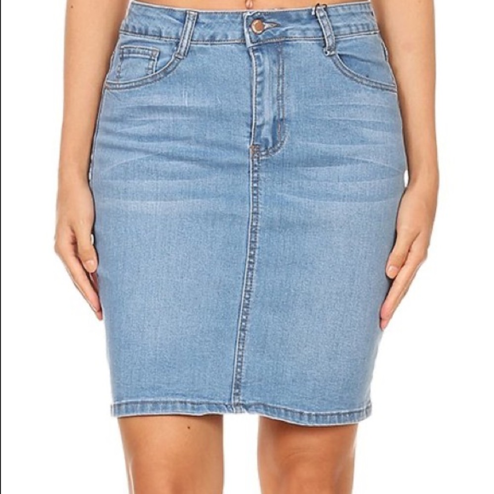 Denim Skirt
